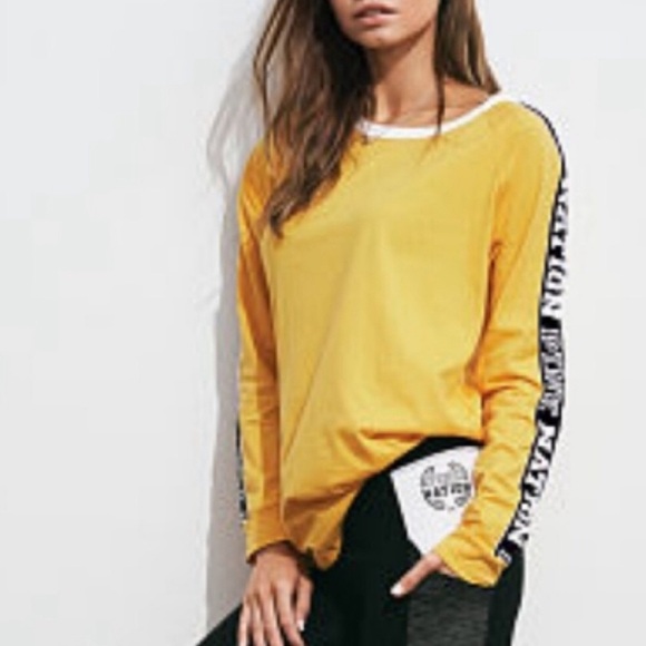 Victorias Secret PINK Nation Crew Long sleeve Tee - Picture 2 of 6